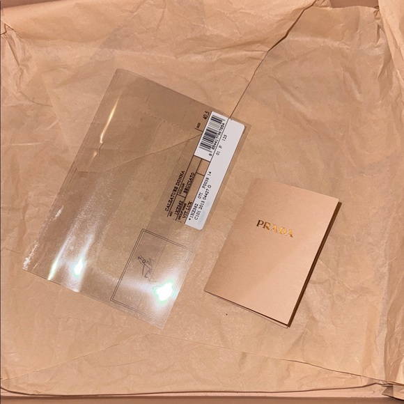 Prada Women's Brown Leather Wedge Sandals w/ Prada Box - Picture 7 of 12